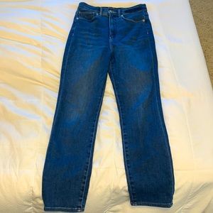 Express darker washed jeans